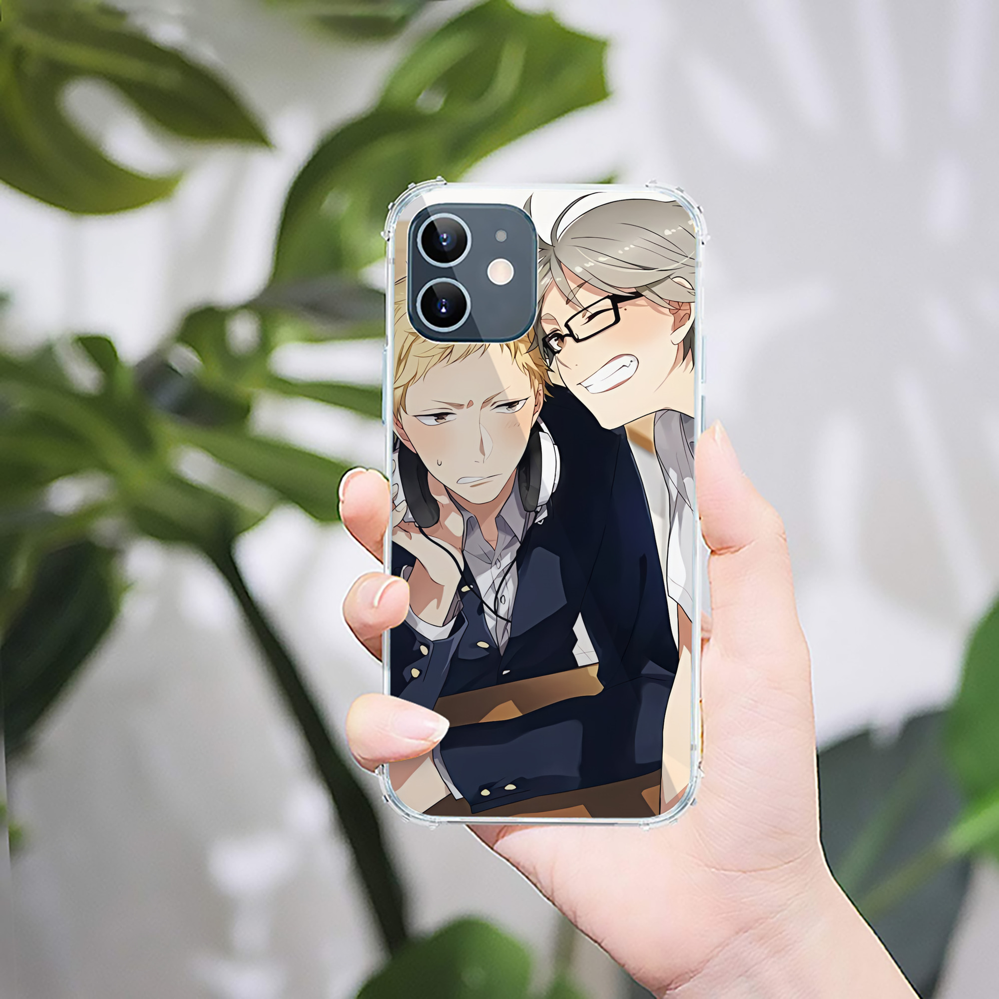 （画像用） ハイキュー!! Haikyu!! 【iPhone 12シリーズ対応】透明スマホケース（クリアソフトケース）